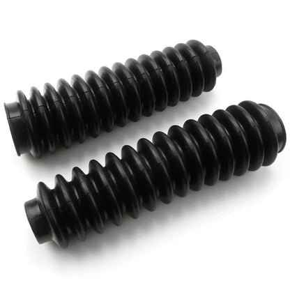 Black Universal Fork Boots  For HONDA ATC 250SX 1985 1986 1987