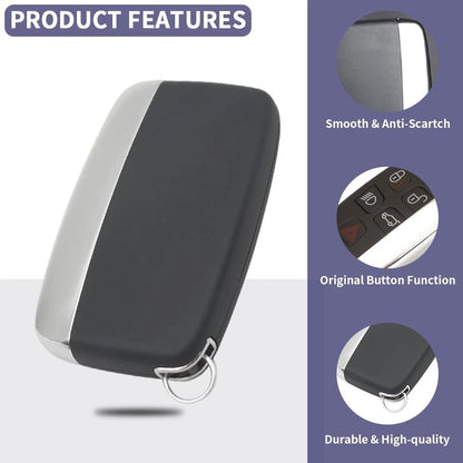 Key Fob Case for Range Rover Evouge Discovery Sport Velar Land LR2 LR4...