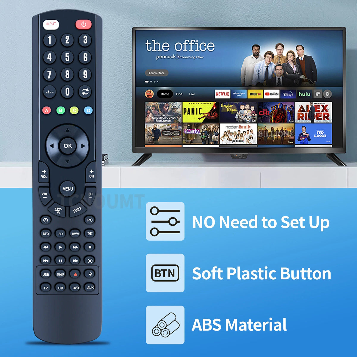 RM-SRX6010R Replaceement Remote Control For JVC A/V Control Reciever
