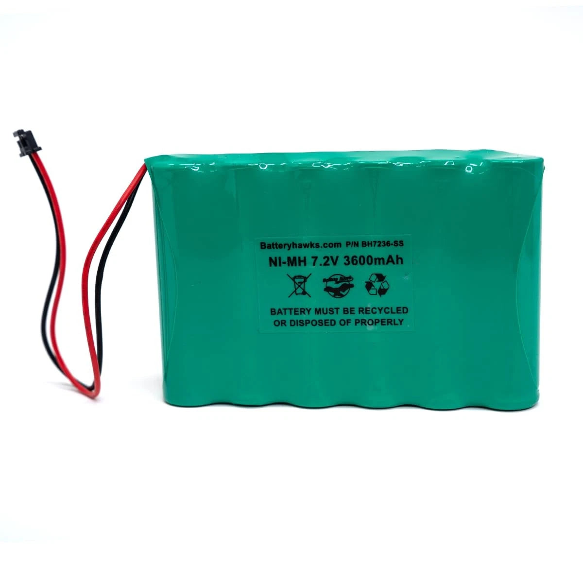 6PH-H-4/3A3600-S-D22 7.2v 3600mAh Ni-MH DSC IMPASSA 9057 Battery Wireless...
