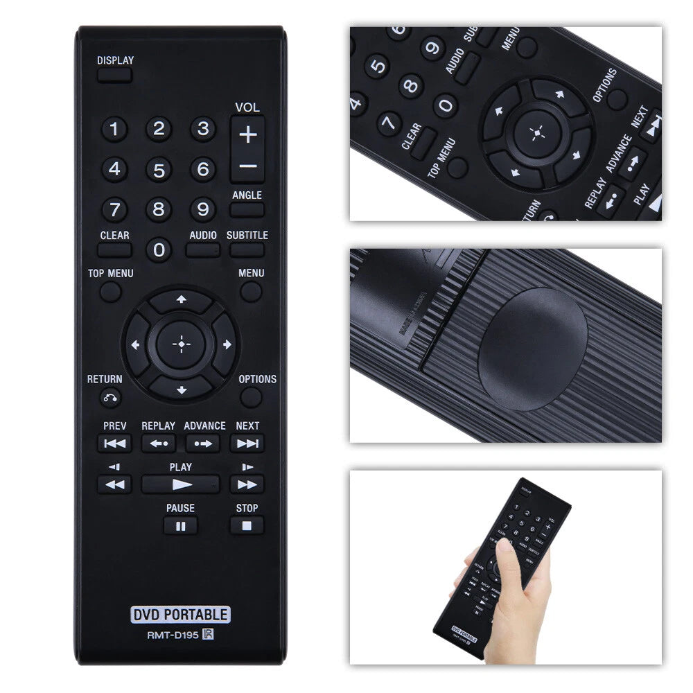 RMT-D195 Remote Control For Sony CD Player DVP-FX980 DVP-FX770 DVP-FX96