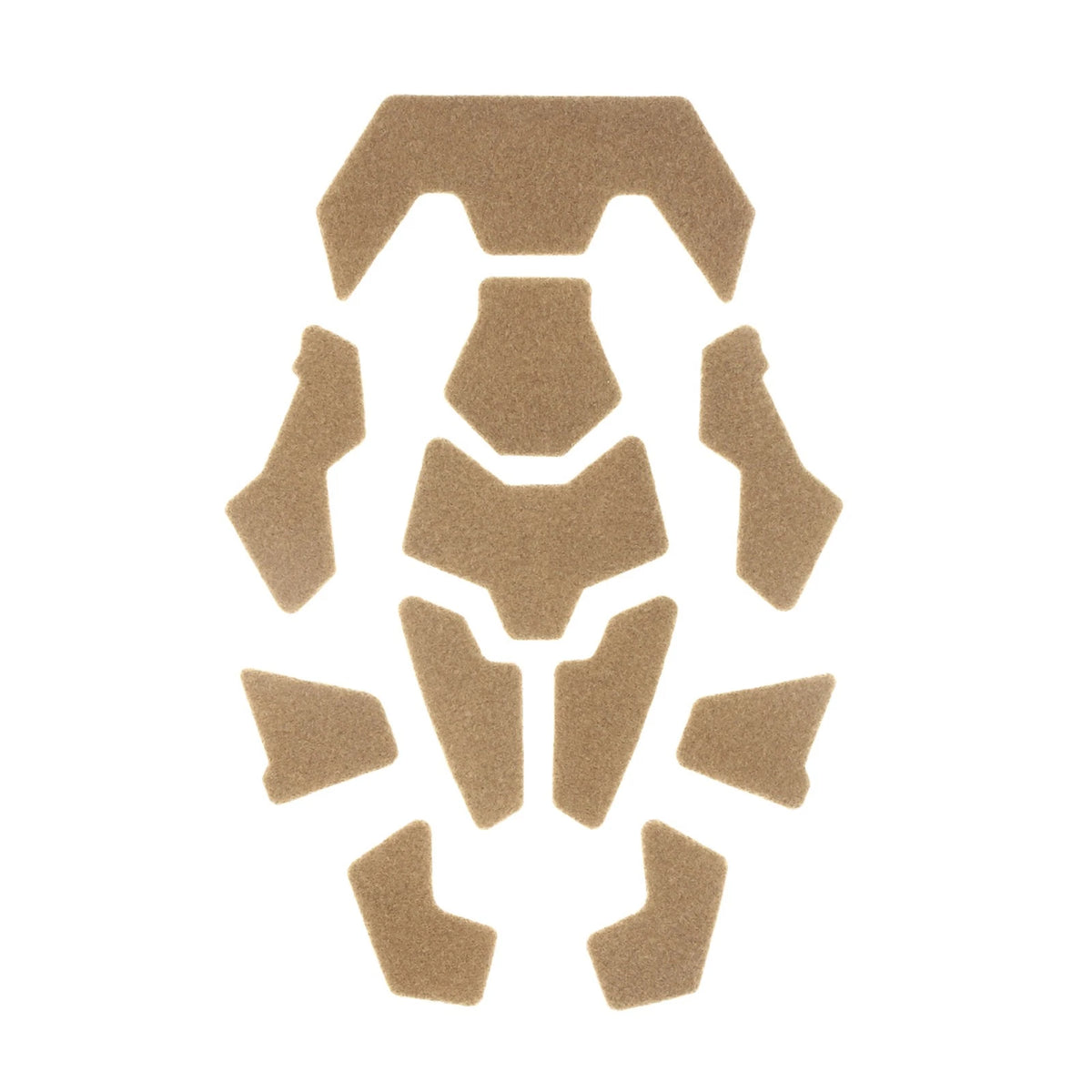 Brown Tactical Helmet Magic Sticky Sticker Accessories For All Fast Helmets o