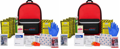 Ready America 70180 72 Hour Emergency 1 Person (Pack of 2), Red