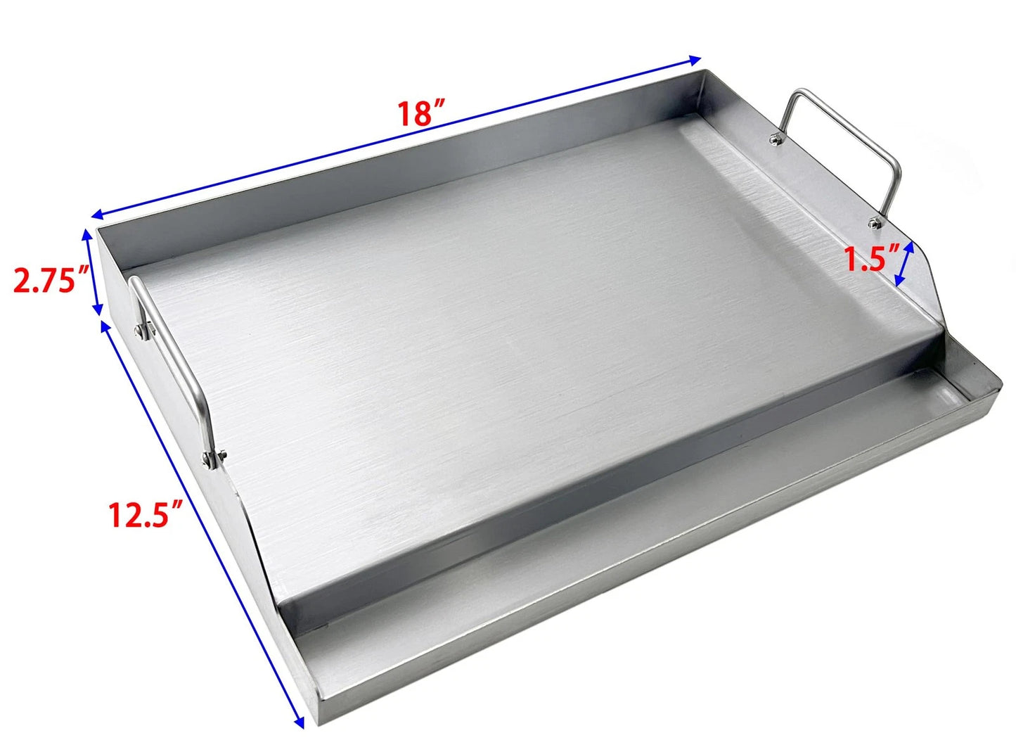 Direct Store Parts DS126 Stainless 18.1" x 12.5" x 2.8", Steel