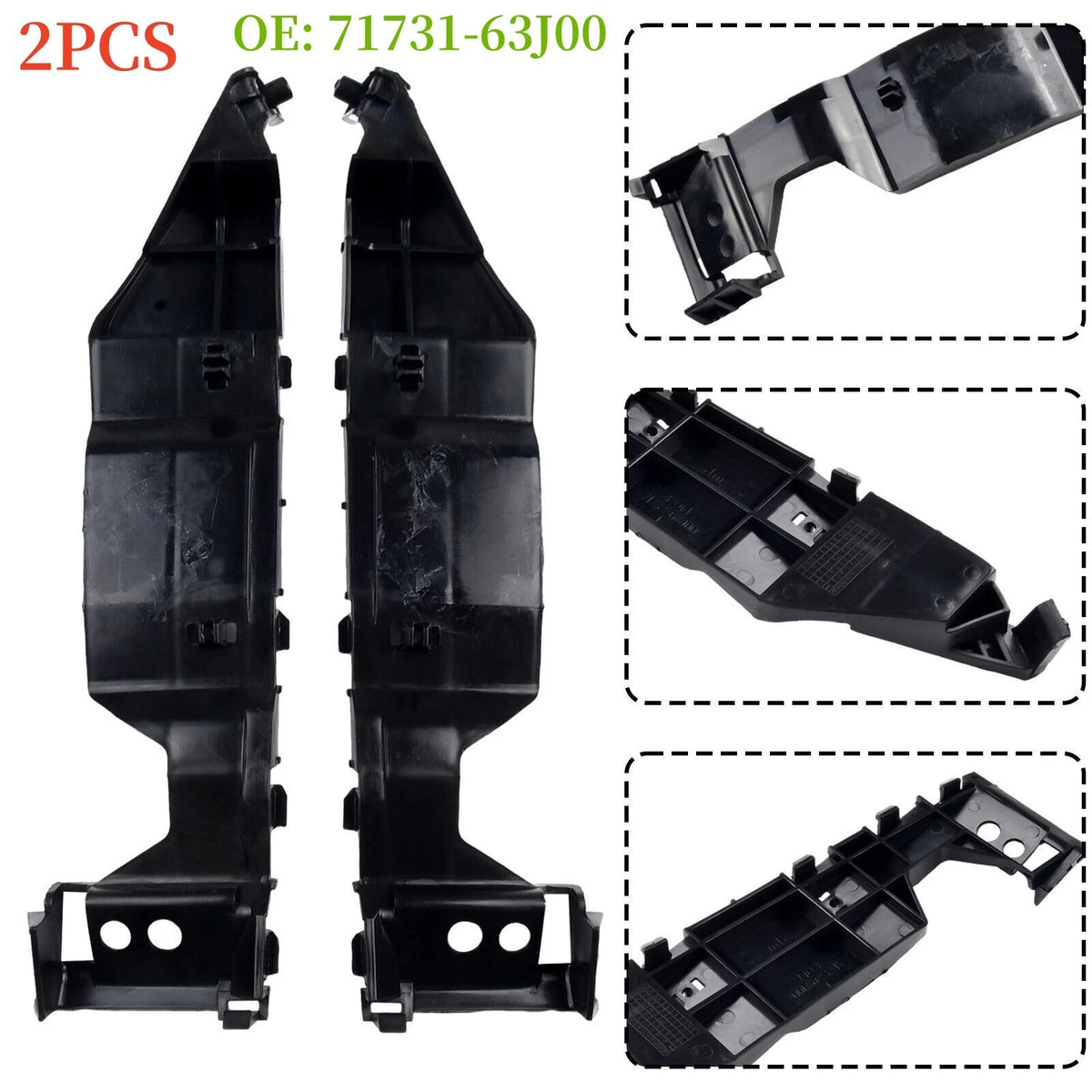 2*   Bumper Holder Bracket Replace For Suzuki Swift 05-11 71731-63J00