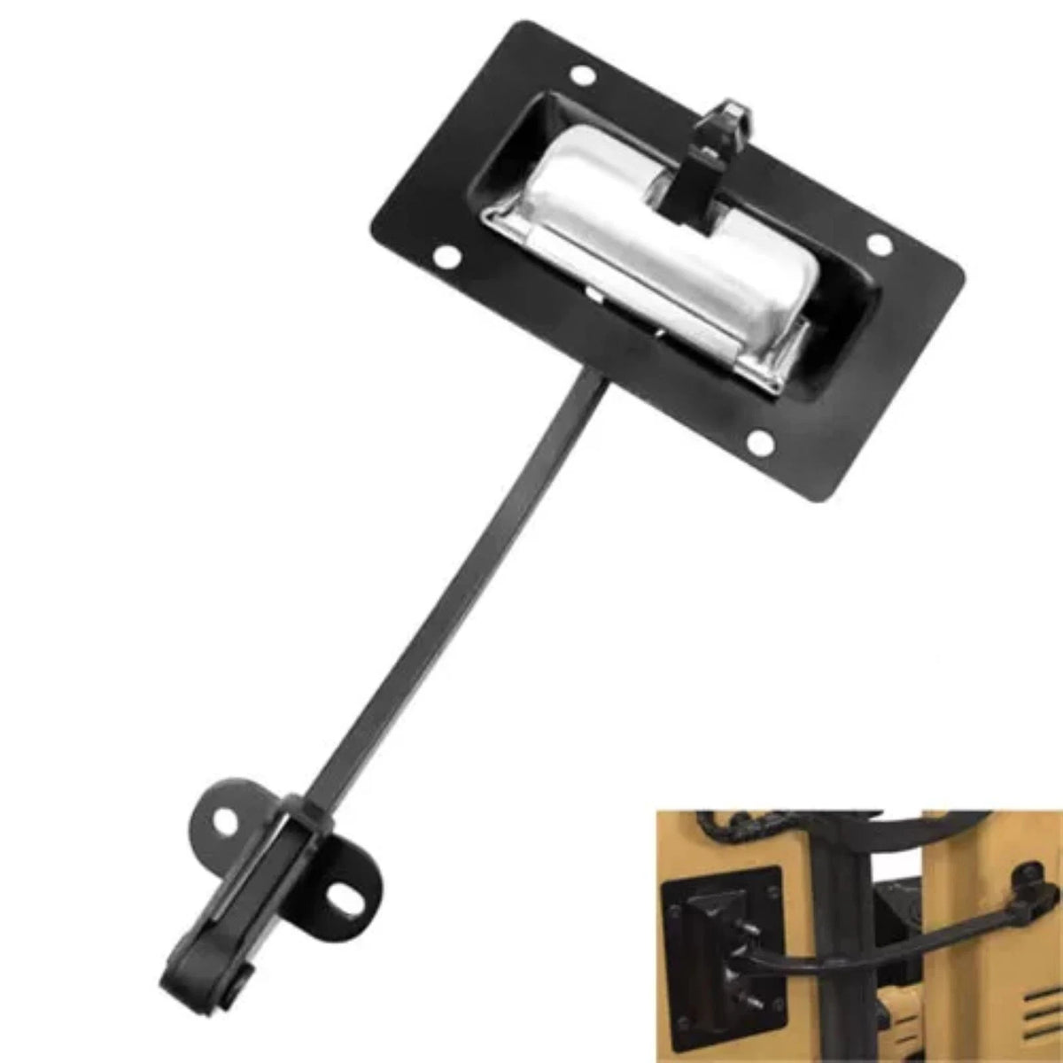 1*  Tailgate Check Strap Retaining Arm Kit For Jeep Wrangler JK 2011-2019