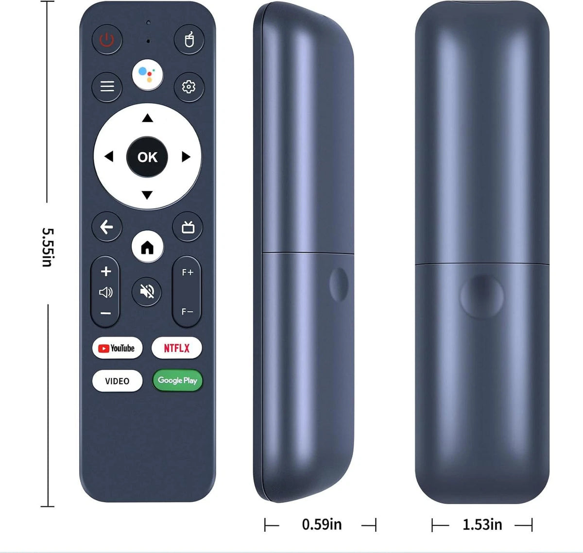 Remote Control For ZENTALITY Smart Projector A10 PLUS with Voice