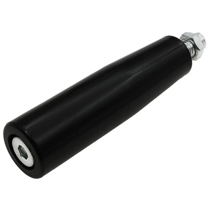 sunnates 2 PCS Revolving Hand Knob M10 Lathe Crank 80x25 mm, Black