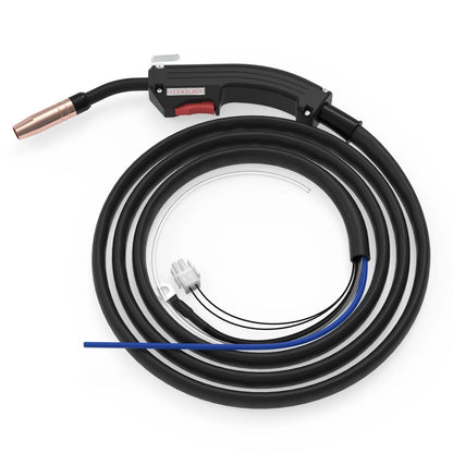 YESWELDER 8FT 100A for Clarke 130EN 180EN Welder Complete 8ft, Black