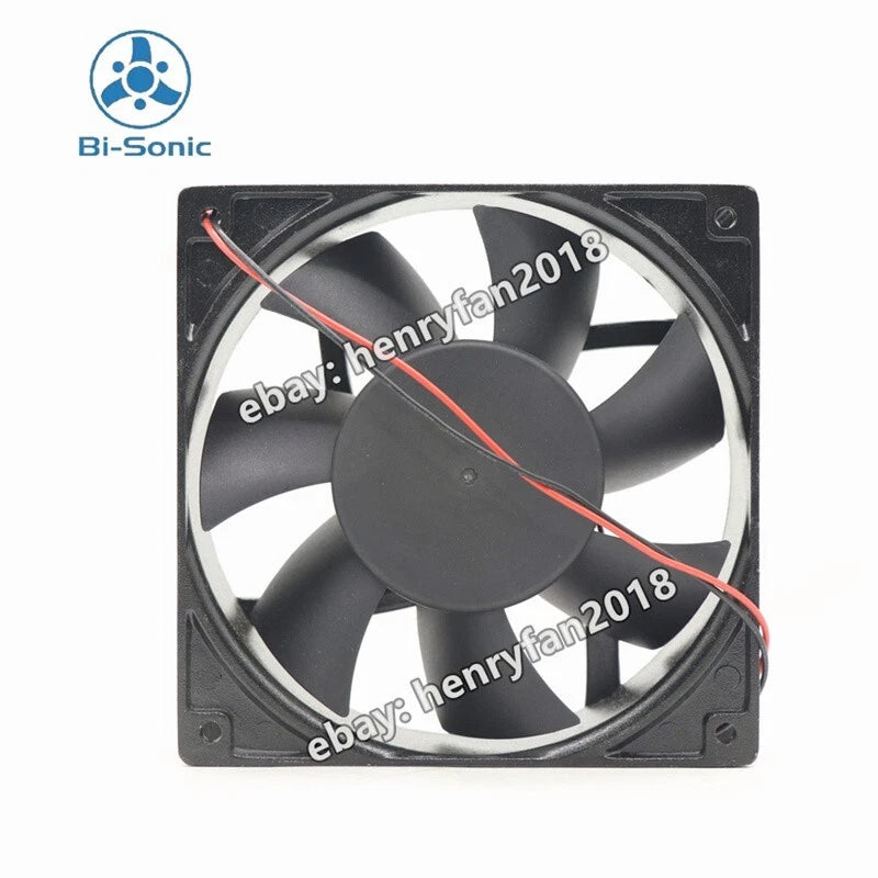 Bi-sonic BP1203848M-03 Axial Fan DC 48V 0.18A 120*120*38MM 2-wire Cooling Fan