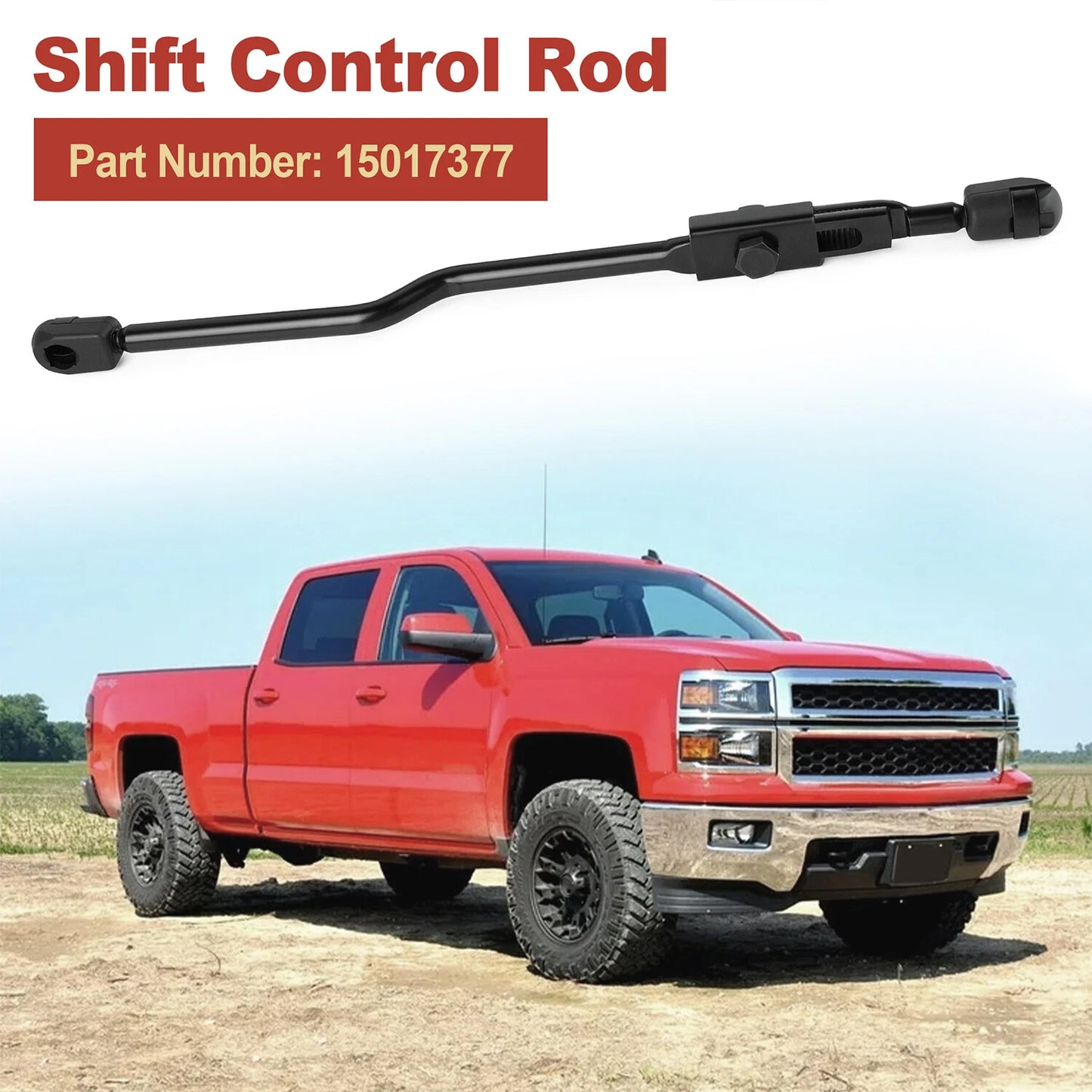 Transfer Case External Shift Control Rod 15017377 Fits GM Chevrolet 2001-2010