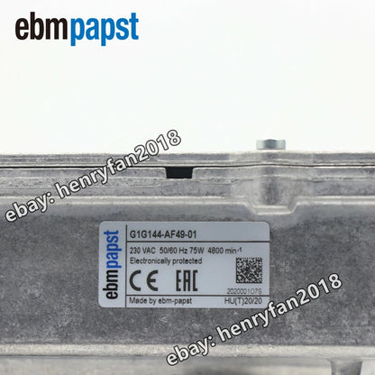 Ebmpapst G1G144-AF49-01 Blower Fan AC230V 0.5A 75W Φ144MM Heidelberg Cooling Fan