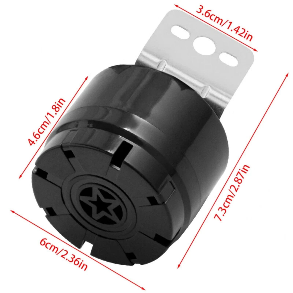 Car Truck Backup Beeper Horn 105dB 12-24V Reverse Alarm with Wire System Kit