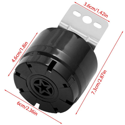 Car Truck Backup Beeper Horn 105dB 12-24V Reverse Alarm with Wire System Kit