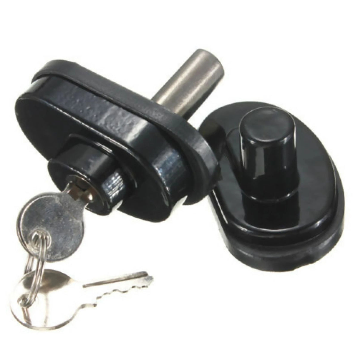 Black 1Pc Key Gun Trigger Lock For Firearms Pistol Rifle Shotgun