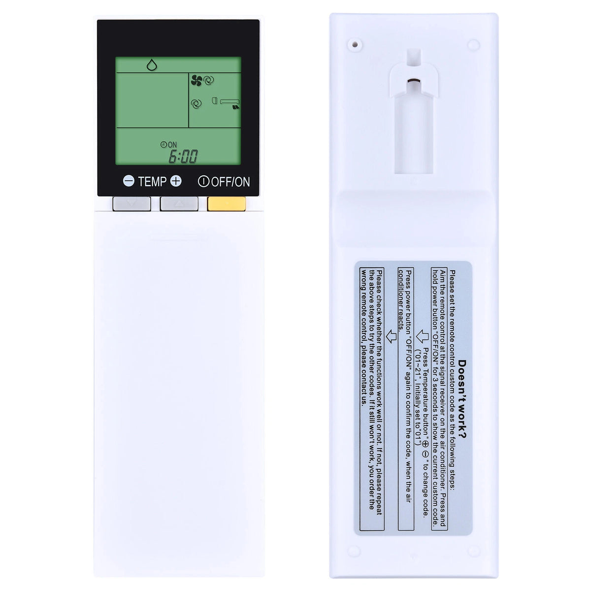 For Mitsubishi Air Conditioner SG12D SG15H SG15D XG16A-1 Remote Control