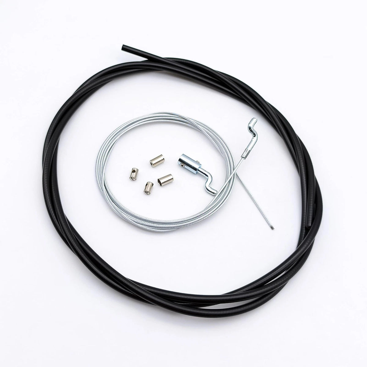 YGQ Universal Throttle Cable Repair KIT for Lawn Mower Control Silvery