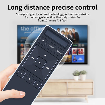 XRS5512-F Remote Control For Vizio Soundbar System Player