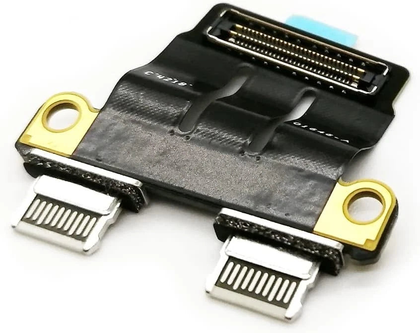 DC Power Jack I/O USB-C Board Flex Cable 820-00484-02 820-01646-A...
