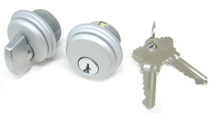 McAvory Storefront Door Commercial Mortise Lock 1 Pack, Aluminum Silver