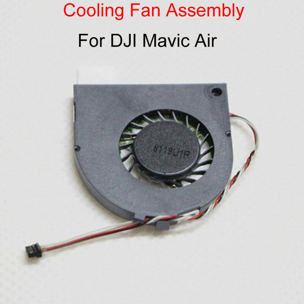 For DJI Mavic Air Drone Rack Frame Fan with 3M Sticker  Repair Parts