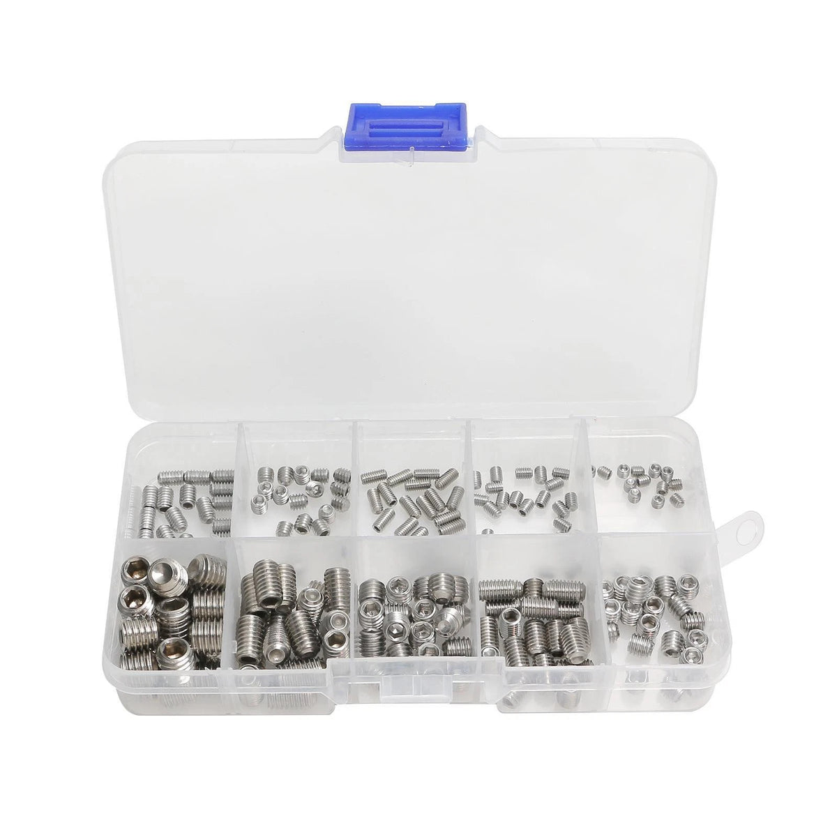 Stainless Steel M3 M4 M5 M6 M8 Allen Head Socket Hex Set Grub Screw Assortment