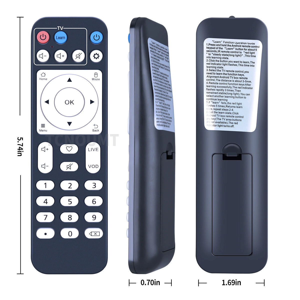 REMOTE CONTROL FOR PVBOX PV BOX 3 8K PUVIDEO 3.0 2020