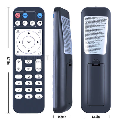 REMOTE CONTROL FOR PVBOX PV BOX 3 8K PUVIDEO 3.0 2020