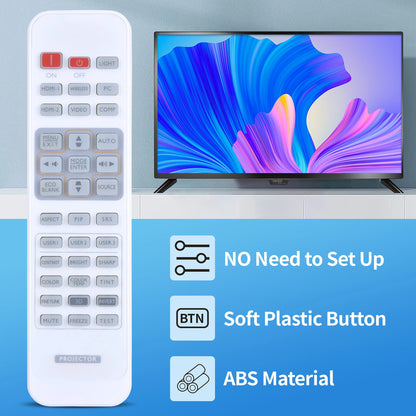 For BenQ 5J.J7N06.001 Remote Control W1500, W1070, W1080ST Projector