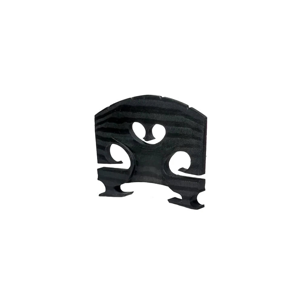STRADPET Carbon Fiber Bridge 2.0 with an unique acoustic 4/4, 3/4, Black