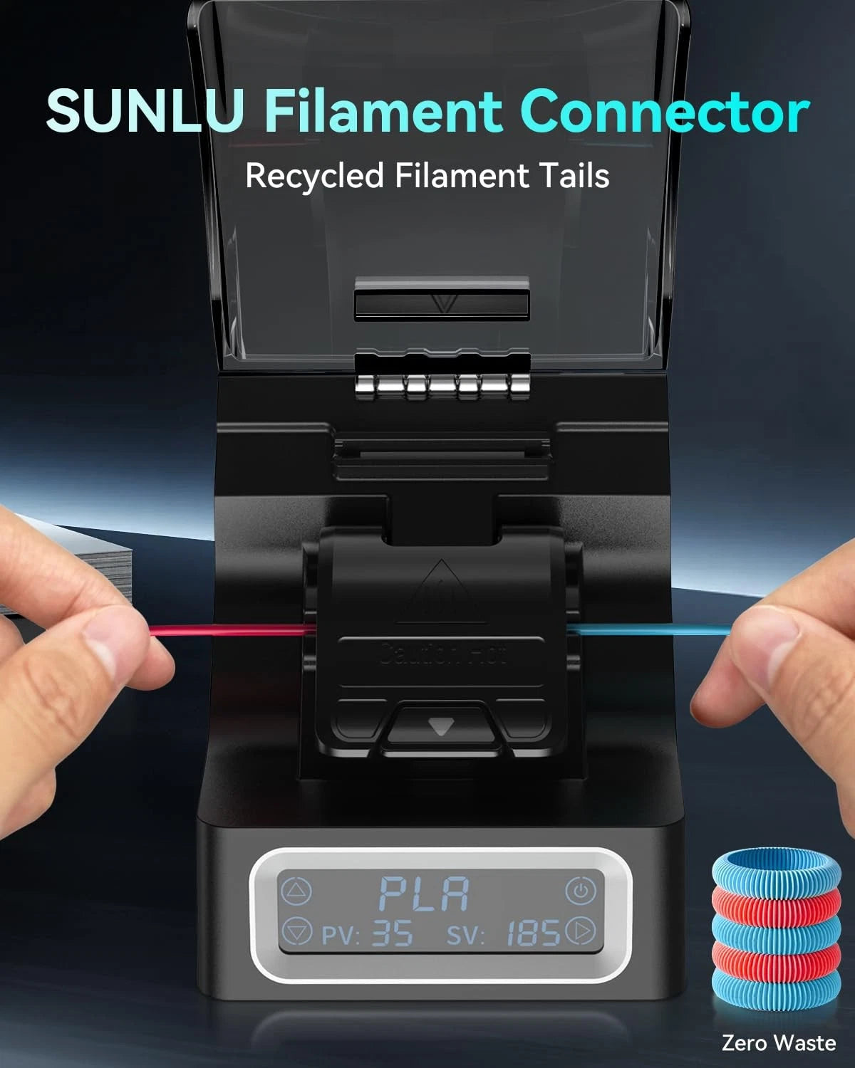 SUNLU Official Filament Connector, Fast Connector - 200pcs Ptfe