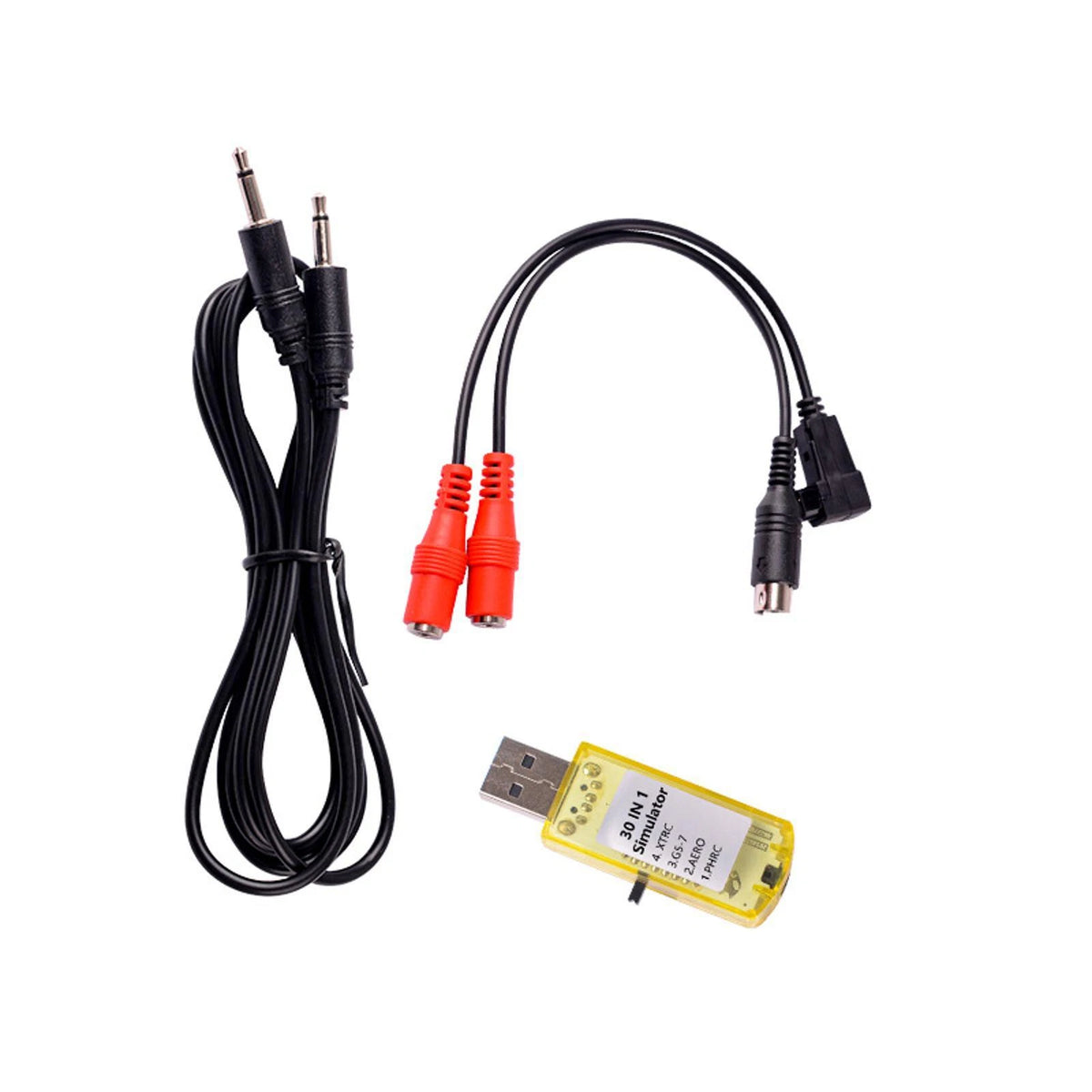 30 In 1 RC USB Flight Simulator With Cables For G7 Phoenix 5.0 Aerofly VRC FPV d