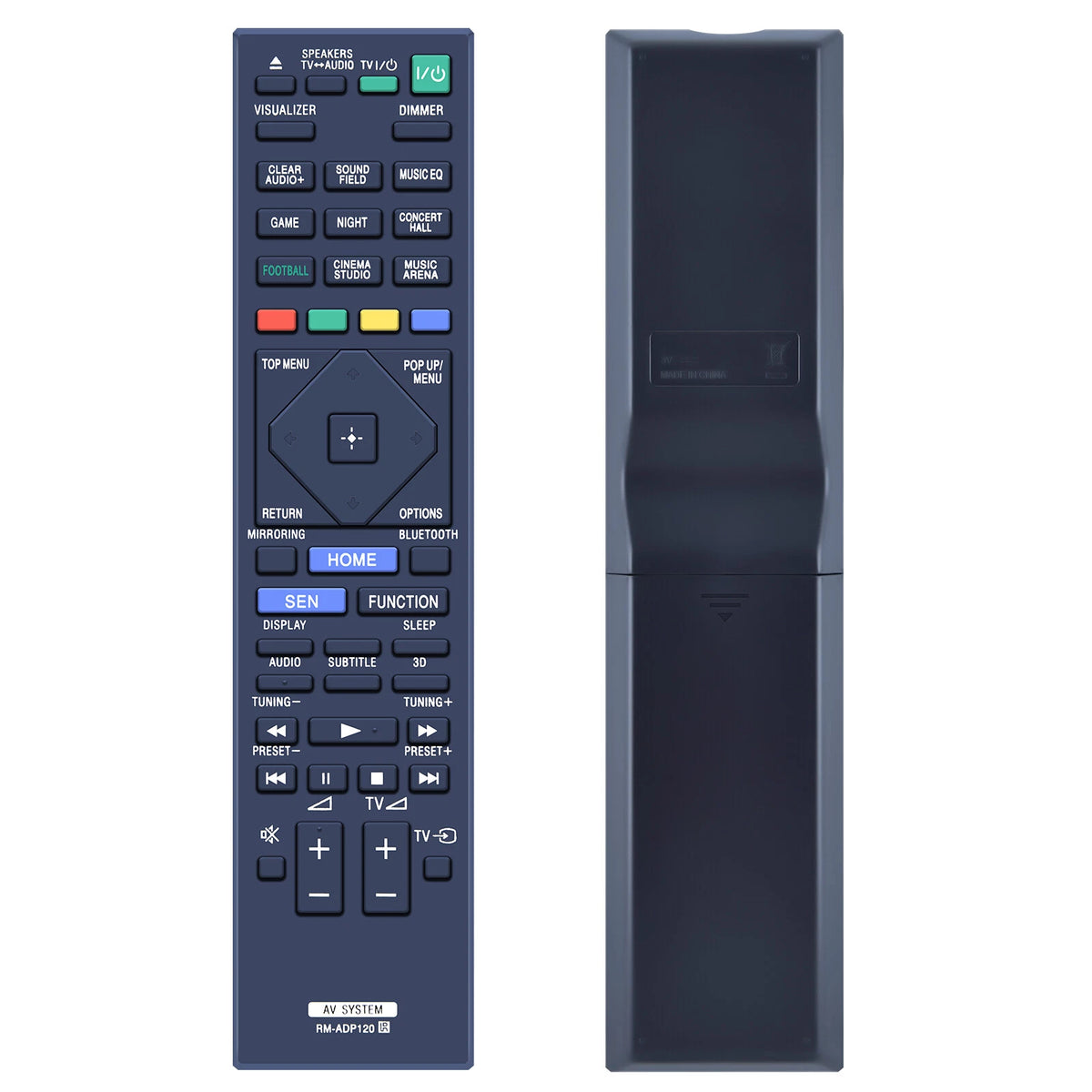 RM-ADP120 For Sony DVD Receiver Remote Control HBD-N9200W