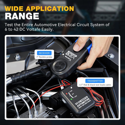 VDIAGTOOL V210 Wire Tracer Electrical Automotive Open & Short Finder Blue