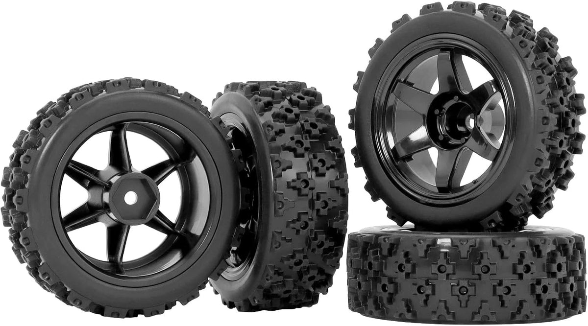 RC Station 12mm Hex Wheels and Tires 1/12 1/14 1/16 1/18 Off Road...