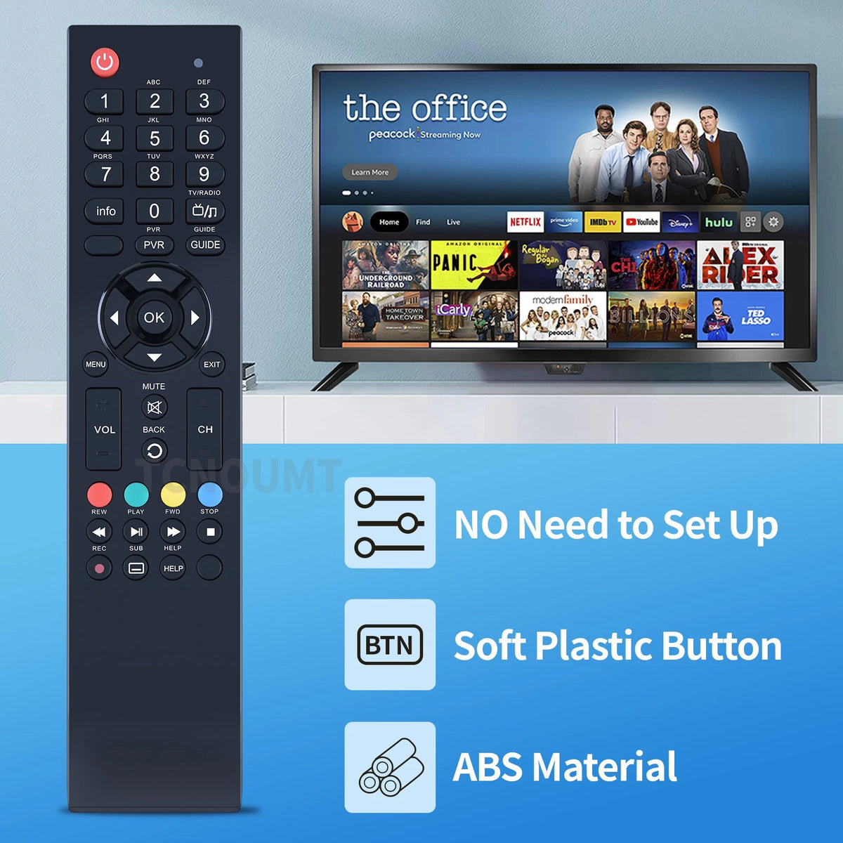 Remote Control For Matchmaster VAST Set Top Box 33MM-DSD4121