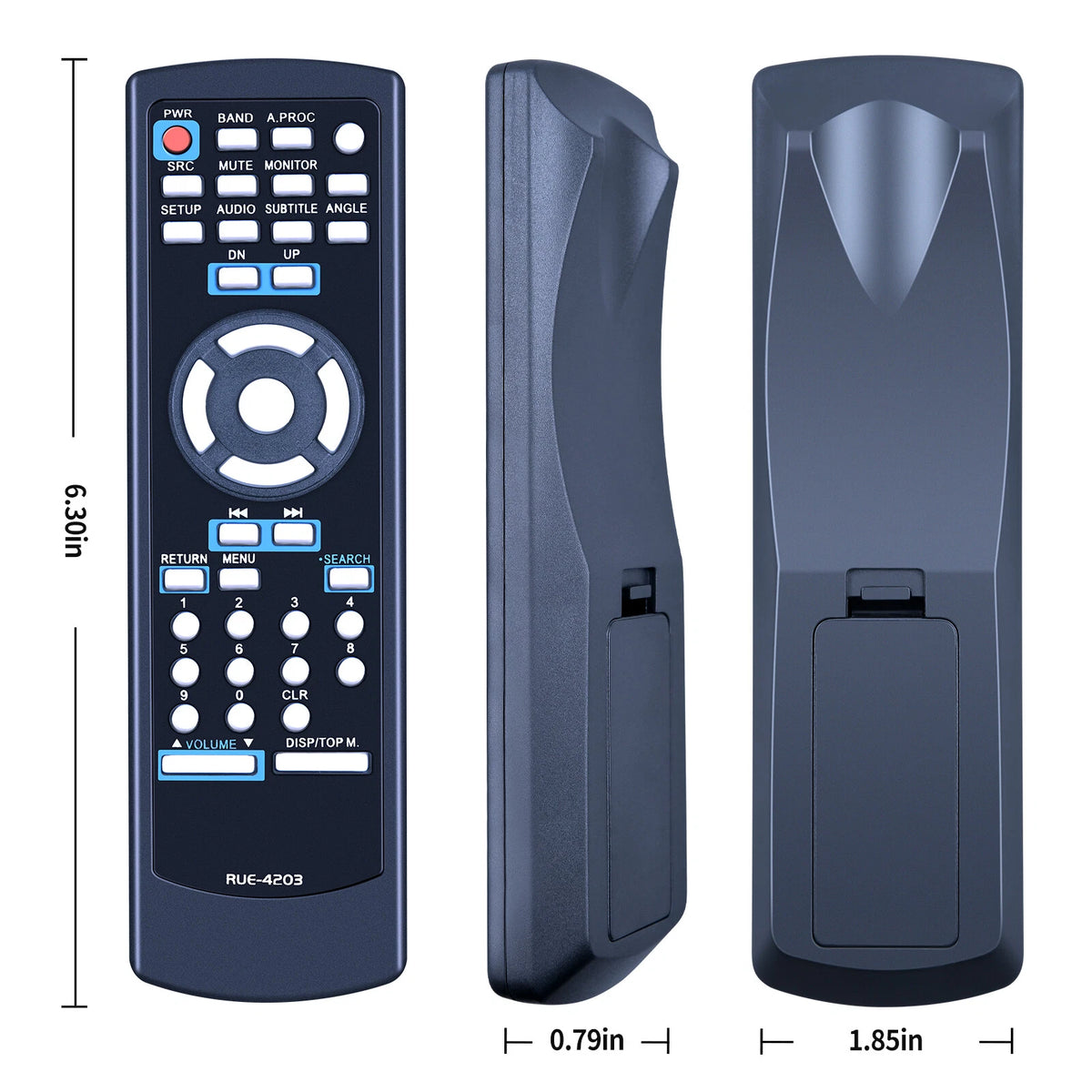 RUE-4203 Remote Control For Alpine IVA-W200 IVA-W203 IVA-W205 IVA-W505 IVA-D100