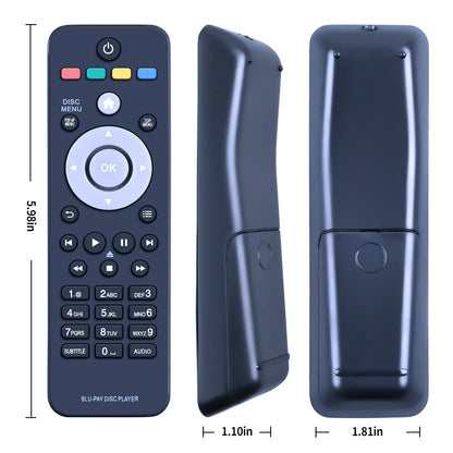 Replacement Remote Control For Philips BDP3100 Player