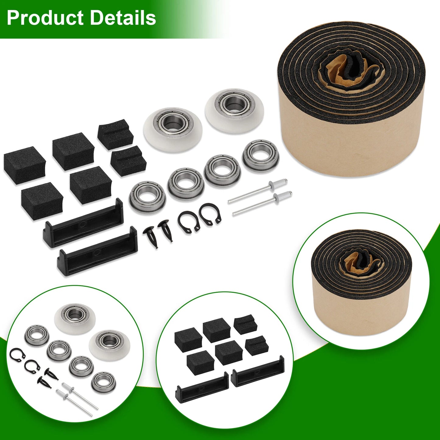 RV Slide Repair Kit, Triple Rack Repair Kit For RV In-Wall Slide-Out