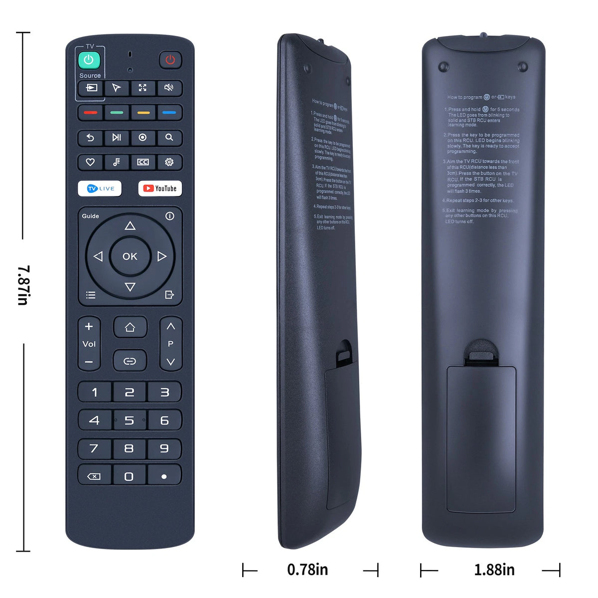 For TV Plus Pro Remote Control for Aceconn 4k Linux STB,Diamond Pro Max