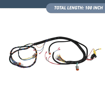 Golf Cart Wiring Harness for Club Car Precedent Gray Controller #1515-5201,...