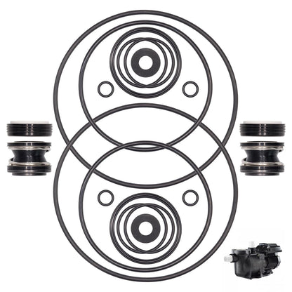 Koatukys O-Ring Rebuild Kit Replaces for Pentair SuperFlo 111(2), Black