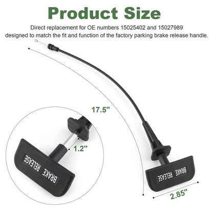 15025402 15027989 Parking Brake Release Handle for Chevrolet S10 1995-2004