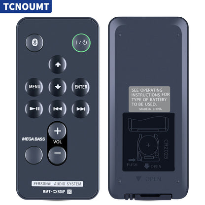 RMT-CX60iP Remote Control For Sony Audio System RDP-X60iP RDPX60iP