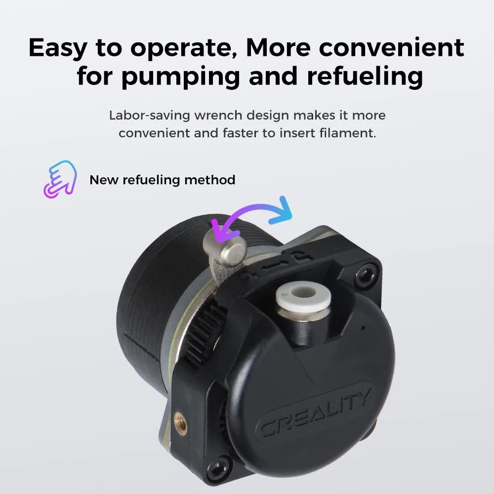 Creality K1/K1 Max/K1C Extruder with Motor, Official /, With Motor