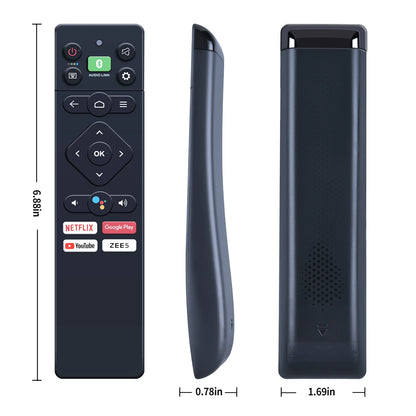 XT-43FHD4S Voice For Sanyo 43 inch LED Full HD TV 2020 Model Remote Control