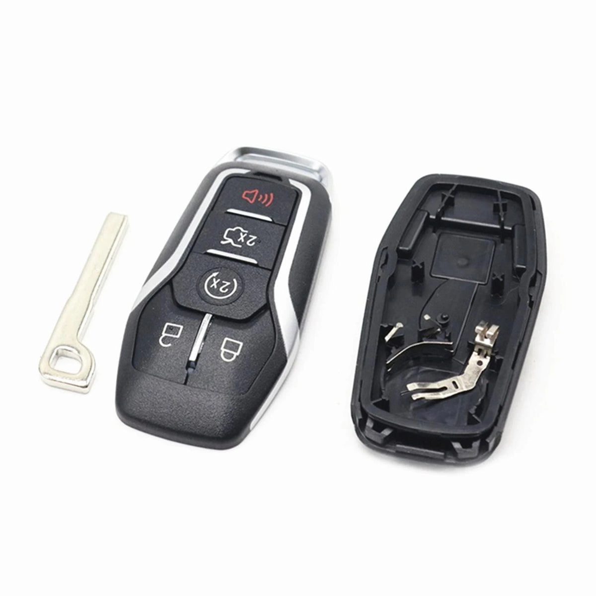 5 Buttons Key Fob Shell Case For Ford 2015-2017 F-150 Explorer Edge Fusion Car