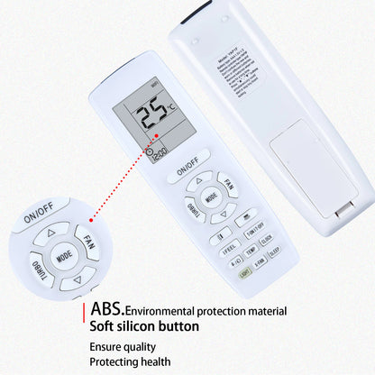YAP1F For GREE A/C Air Conditioner Replace Remote Control YB1F2 YB1FA