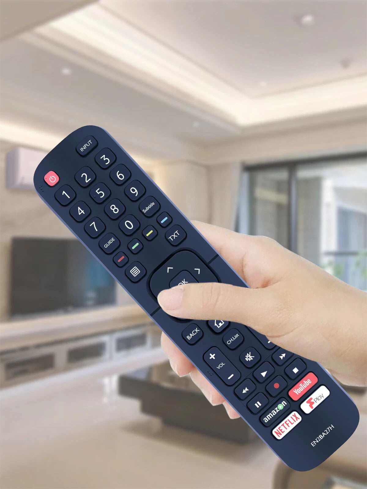 EN2BA27H For Hisense TV Replacement Remote Control H32A5600UK