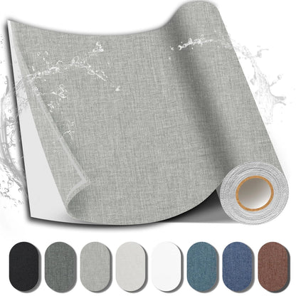 Shagoom Fabric Repair Patch, 17X79 Inch Large Inch, Linen Grey